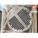EN10028 1.4541 (F321) Stainless Steel Heat Exchanger Tubesheet PT UT for sale