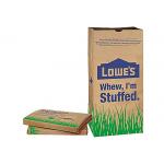 Heavy Duty Lawn Paper Bags Large 30 Gallons Garden Waste Leaf Paper Bags for sale