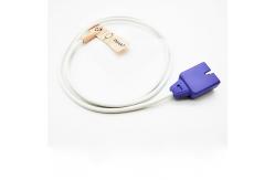 China White Nellco  Spo2 Sensor , DB 9 Pin Pediatric Disposable Oxygen Sensor supplier