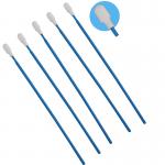 6.5 Lint Free Long Handle Polyester Swabs Cleanroom Paddle Dacron Cleaning for sale