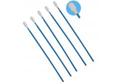 China 6.5 Lint Free Long Handle Polyester Swabs Cleanroom Paddle Dacron Cleaning supplier