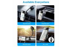 China Two Fold Flexible Car Dashboard Phone Mount 3 In 1 360 viewing angle supplier