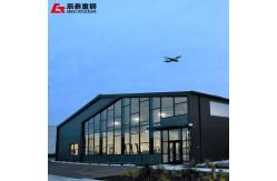 China Prefabricated Steel Structure Workshop With PU Wall Sandwich Panel supplier