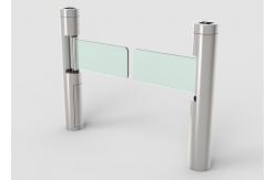 China SS304 Cabinet Swing Barrier Gate Swiping Card DC Brushless Motor 730mm Arm supplier