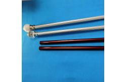 China 6.3m Silver Decorative Adjustable Tension Curtain Rod supplier