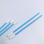 Blue Handle Foam Cleaning Swabs Jewelry Fine Powders Remove for sale