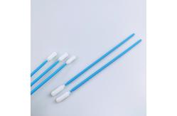 China Blue Handle Foam Cleaning Swabs Jewelry Fine Powders Remove supplier