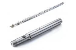 China HDPE LDPE Twin Screw And Barrel For Plastic Extruder Machine supplier