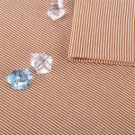 Environmentally Friendly And Breathable Smooth Striped Knit Fabric For T-Shirt
