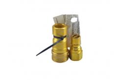China 3000PSI Thread To Connect Tubular Valve Brass Coupling supplier