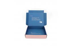 China Printed Custom Apparel Packaging Boxes Garment Packing Recycle 2.15mm Thickness supplier