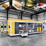 Fully Automatic Plastic Takeaway Box Thermoforming Machine
 for sale