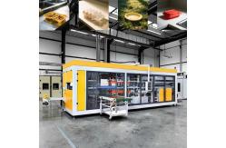 China Fully Automatic Plastic Takeaway Box Thermoforming Machine
 supplier