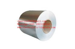 China Food Grade Electrolytic Tin Plate Coil ETP 987mm Width SPTE TFS supplier