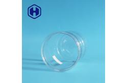 China Custom Service Round 830ml PET Easy Open End Cans 401# Transparent Food Packaging supplier