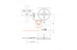 China Tension Device Geared Traction Machine 18kg For Passenger Home Elevator supplier