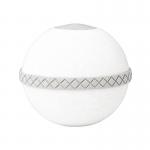 White Sphere Biodegradable Urns Memorial Cremation Containers Custom Design for sale