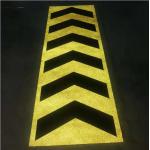Pre Formed Reflective Marking Tape Surface Permanent Road Striping Tape