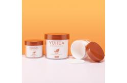 China Refillable PET Cream Jar 100g Flat Top Cap Scrub Plastic Container supplier