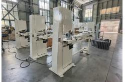 China Semi Automatic Easy Operation Toilet Tissue Paper Roll Cutting Machine supplier