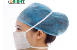 China Single Use Non Irritating Medical Tie On Face Mask 9*18cm supplier