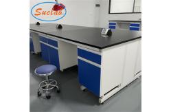 China Practical School Modular Laboratory Benches , Alkali Resistant Science Lab Desk supplier