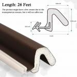 Non Flammable Low Compression Self Adhesive V Shape Weather Stripping for sale