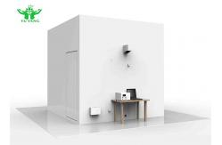 China 3 Metre Cube Horizontal Flammability Tester , Wire And Cable Smoke Density Tester supplier