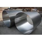 Stainless Steel Wedge Wire Screen 7-10 Mm High Strength Filtration Aperture 25-350 Micron for sale