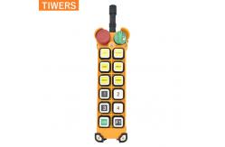 China 12 Buttons 50Hz Wireless Industrial Crane Remote Control System supplier