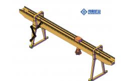 China 25T SPAN 32M Double Girder Gantry Crane For Metal Yard IP55 A6 supplier