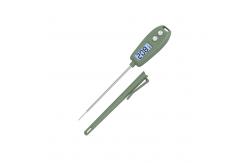 China Instant Read Waterproof Meat Thermometer Pen Body Shape 221x31x15mm supplier