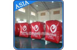 China Inflatable Swim Buoy In Cube Shape For Water Triathlons Advertising supplier