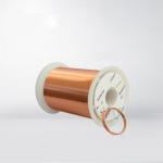Class 180 UEW Solderable Enamelled Copper Wire Self Bonding Magnet Wire With Chemical Resistance for sale