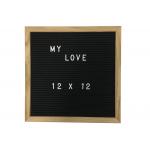 12 In Wooden DIY Felt Message Board Notice Changeable Letters For Quotes for sale