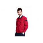 Red Durable Industrial Work Uniforms Long Sleeve , Workwear For All Industries for sale