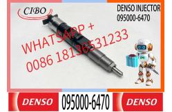 China Excavator diesel engine spare part fuel injector assembly 095000-6470  RE529151 supplier