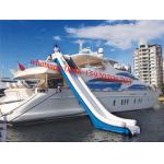 inflatable water slide for yachts , inflatable water slides for boats , inflatable boat slide for sale