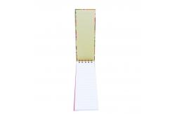 China Durable Student Notepad With Spiral Bound , Wire Bound Book Printing Note Book supplier