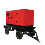 Customizable 200kW 250kVA Mobile Trailer Type Soundproof Diesel Generator Set with Weichai Engine Portable and Flexible for sale