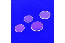 China Circular High Temperature Resistant Sapphire Quartz Tablets Optical Observation Lenses supplier