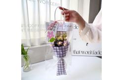 China Mother's Day Pastel Bouquet - Hand-Knitted Puff Flowers with Plush Yarn supplier