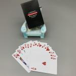 Non Toxic Plastic Waterproof Playing Cards Custom 2.5''X3.5''