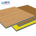 3mm Fencing B1 FR Perforated Aluminum Corrugated Panel Composite Panel 5005 Alloy for sale
