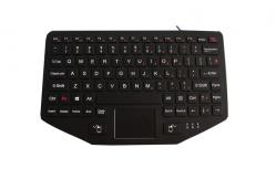 China Ruggedized Industrial Keyboard With Touchpad Backlight Panel Mount supplier