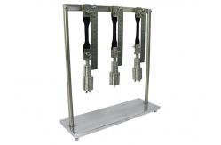China Cable Insulation Sheath Material Thermal Extension Test Device 3 Stations IEC 60245-1 supplier