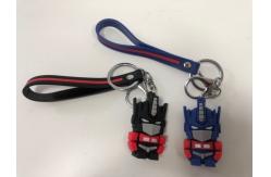 China Keychain Optimus Robot Men And Women Doll Couple Key Chain supplier