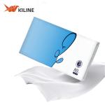 Custom Logo Printed Tissue Paper Soft Disposable Facial Paper Tissue For Home Use for sale