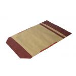 Customization 3 Layers Heat Sealed Paper Bags Trapezoid Pocket Opening for sale