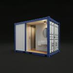 Soundproof 40ft Container Home Converted Storage Containers House